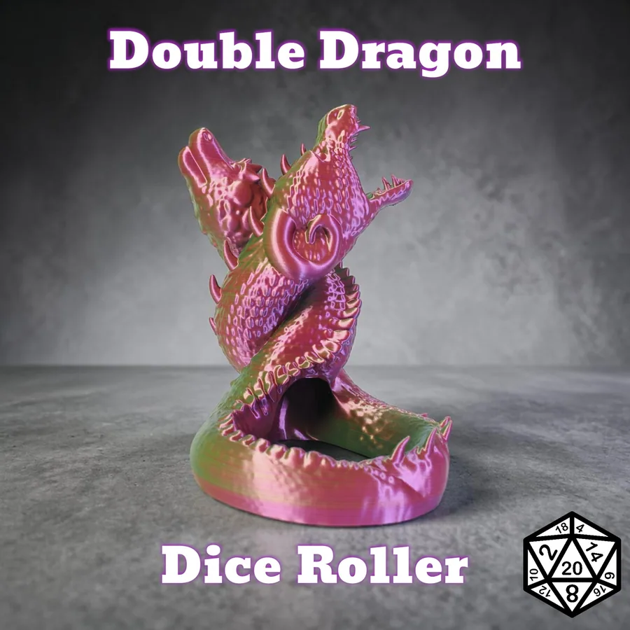 Double Dragon Dice roller, dice tower