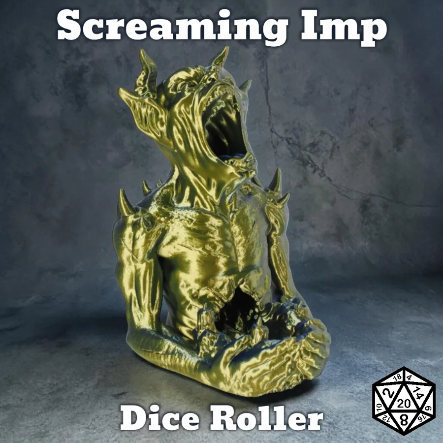 Screaming Imp Dungeons and Dragons Goblin Dice Tower