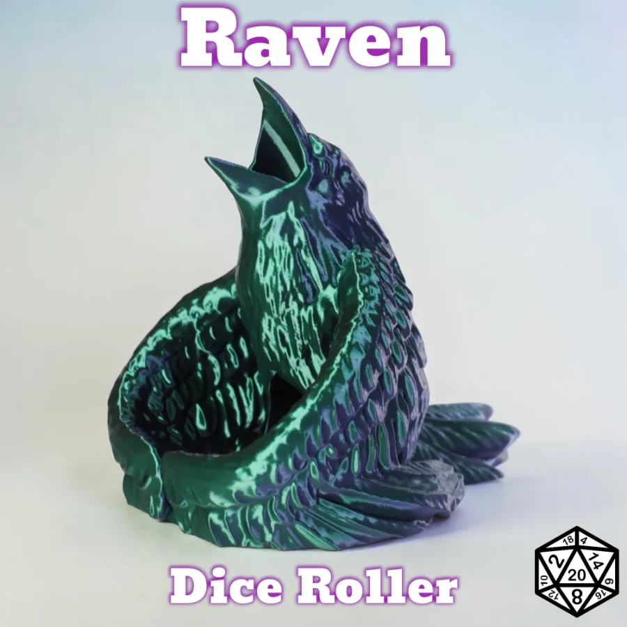 Dungeons and Dragons Gift - Raven Dice Roller